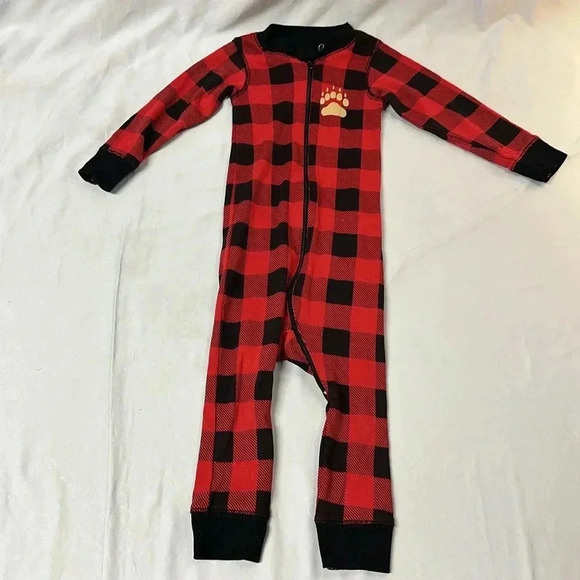 Lazy One - NWOT - long sleeve safe sleep one piece Pajama. Size 12 months - Picture 1 of 4